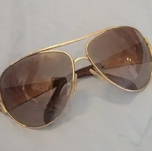 Prada | Accessories | Gorgeous Prada Sunglasses Gold  display picture 1